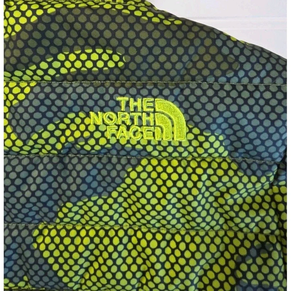 The North Face Boys Reversible Perrito Puffer Jacket Youth Medium MULTICOLOR